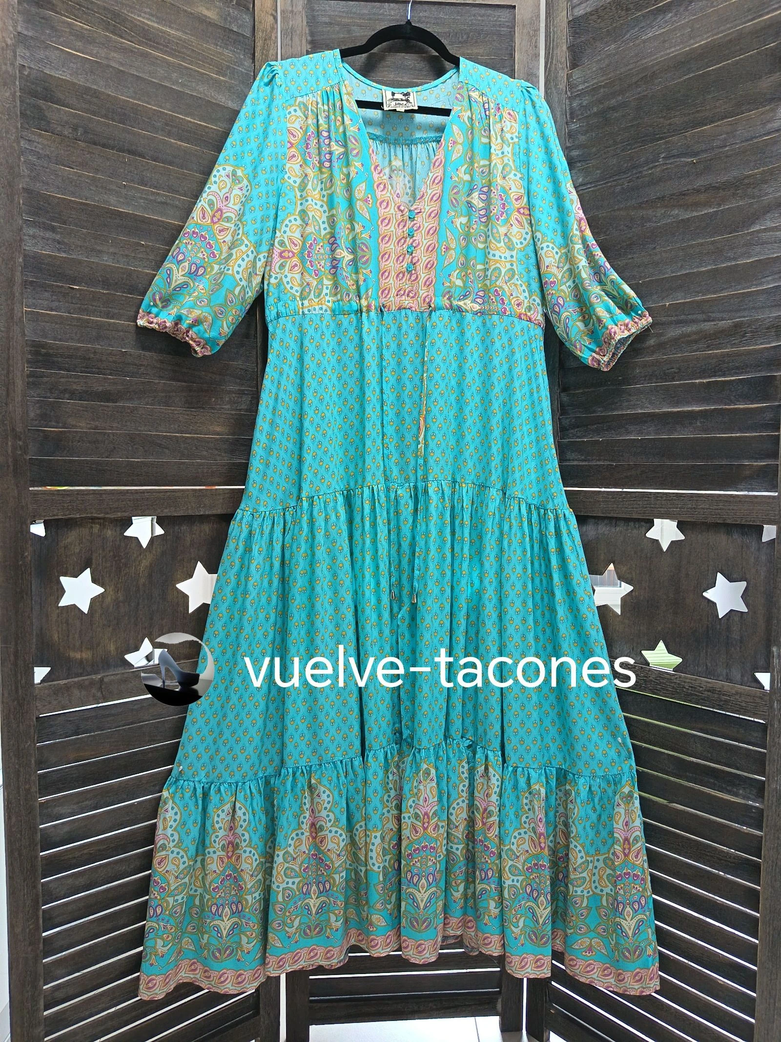 Vestido color turquesa ♡  JAASE *  talla M – photo 3